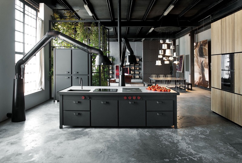 Industrial style kitchens ideas
