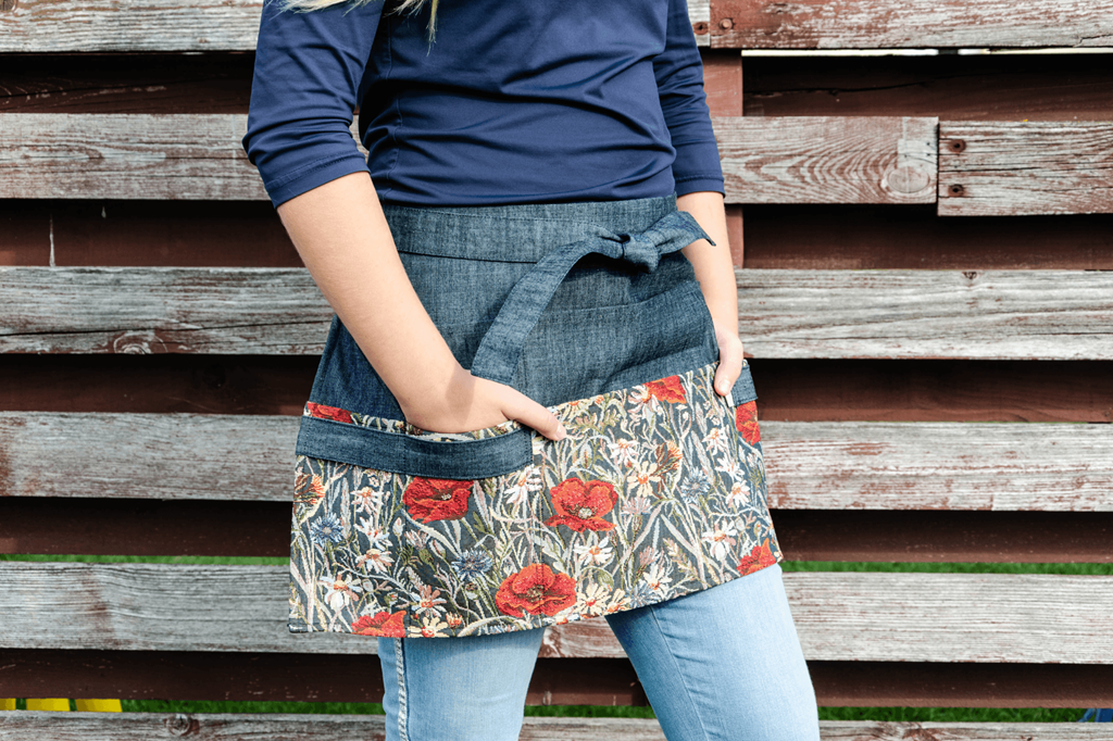 Why do gardeners wear aprons?