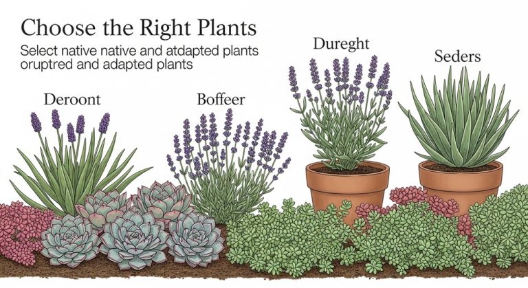 How to Design a Water-Wise Drought-Tolerant Garden: Practical Tips
