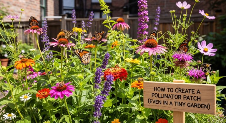 How to Create a Pollinator Patch (Even in a Tiny Garden)
