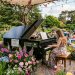 Grand piano set among flowers at San Francisco Botanical Garden during Flower Piano 2026