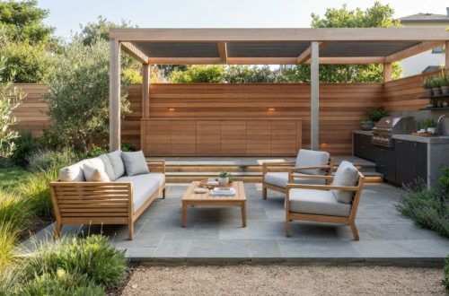 Creating a functional outdoor living space